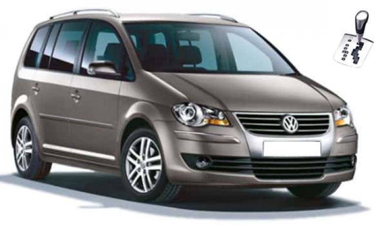 Volkswagen Touran - 7 seats, automatic for rent Sofia airport